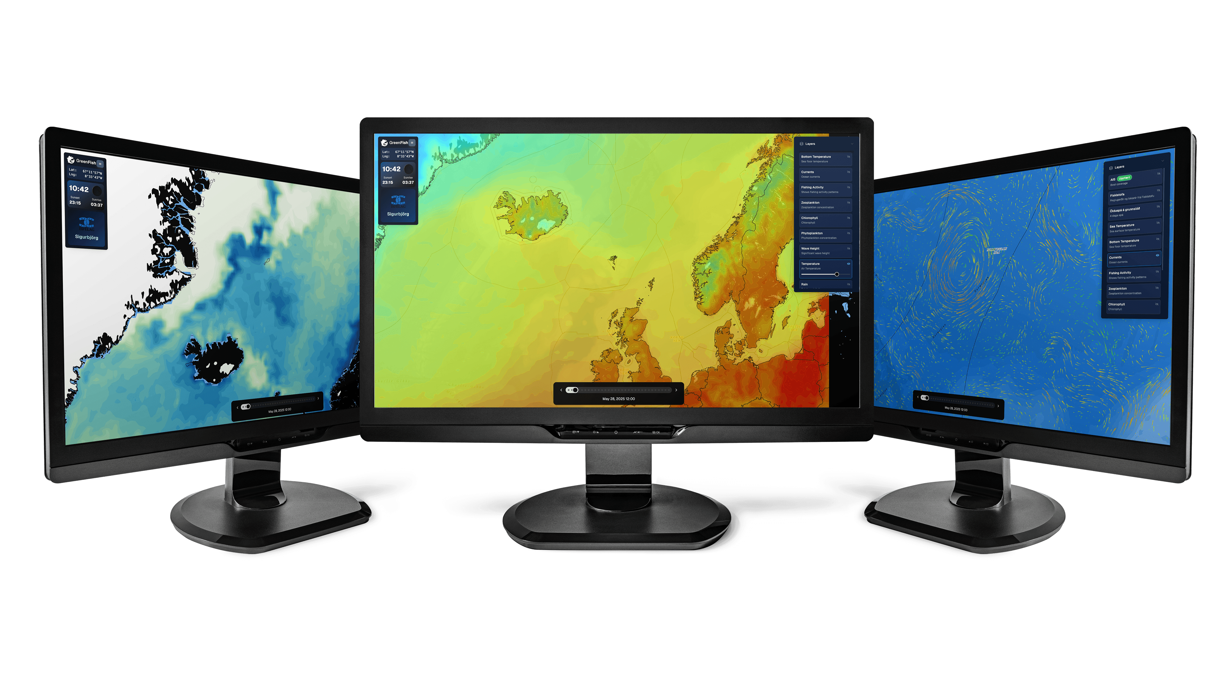 GreenFish — screen presentation