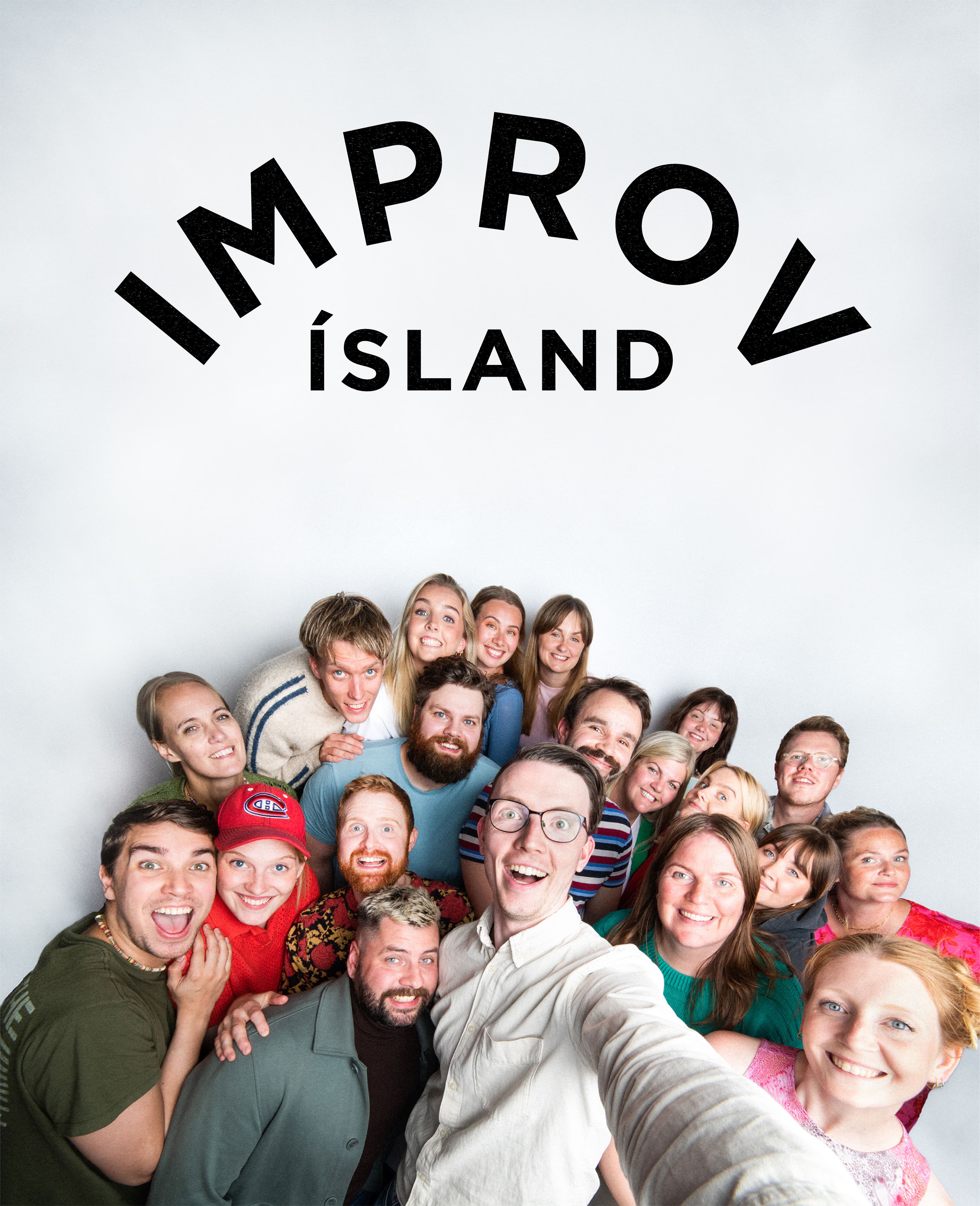 Improv Ísland — brand & promotional material 5