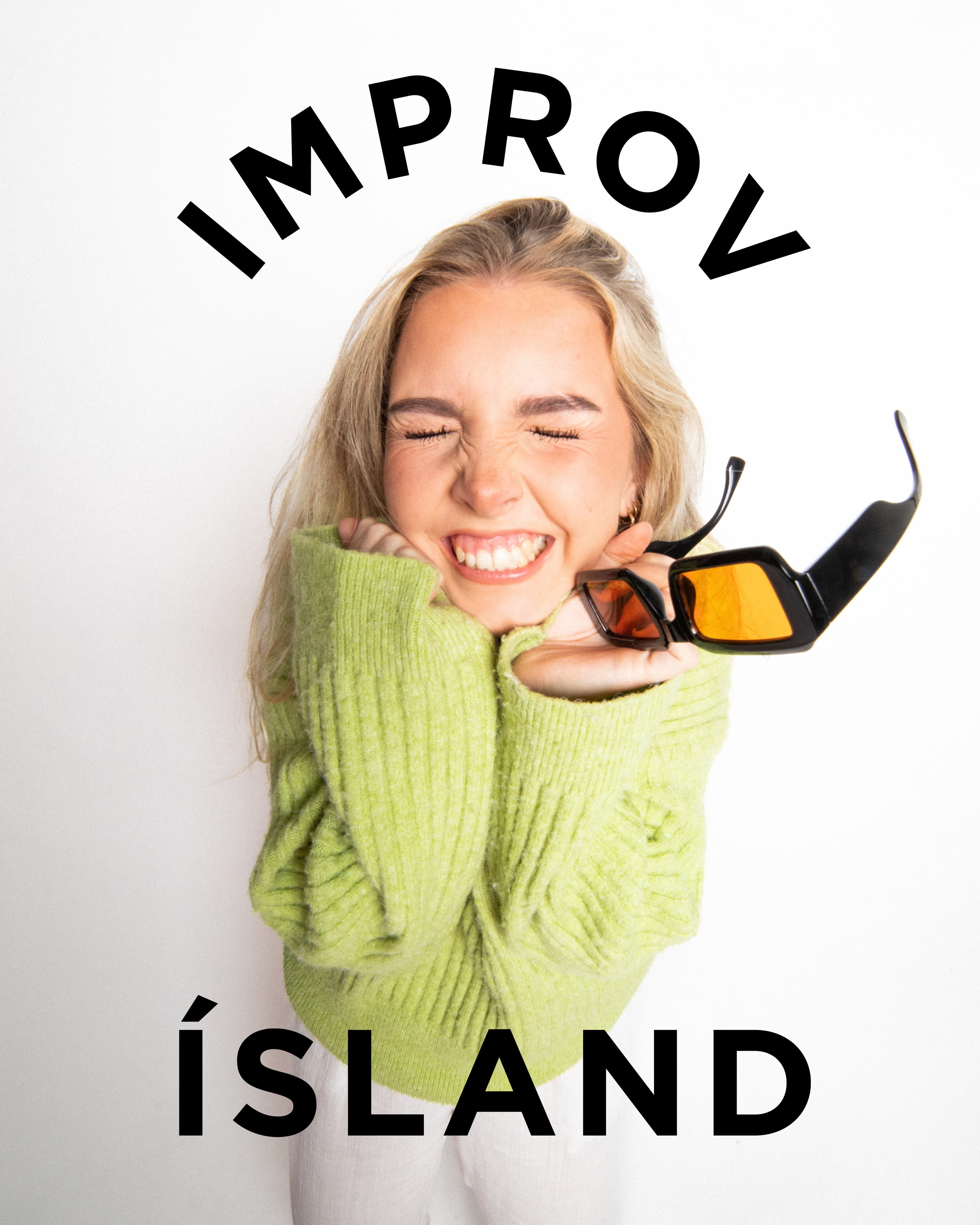Improv Ísland brand materials