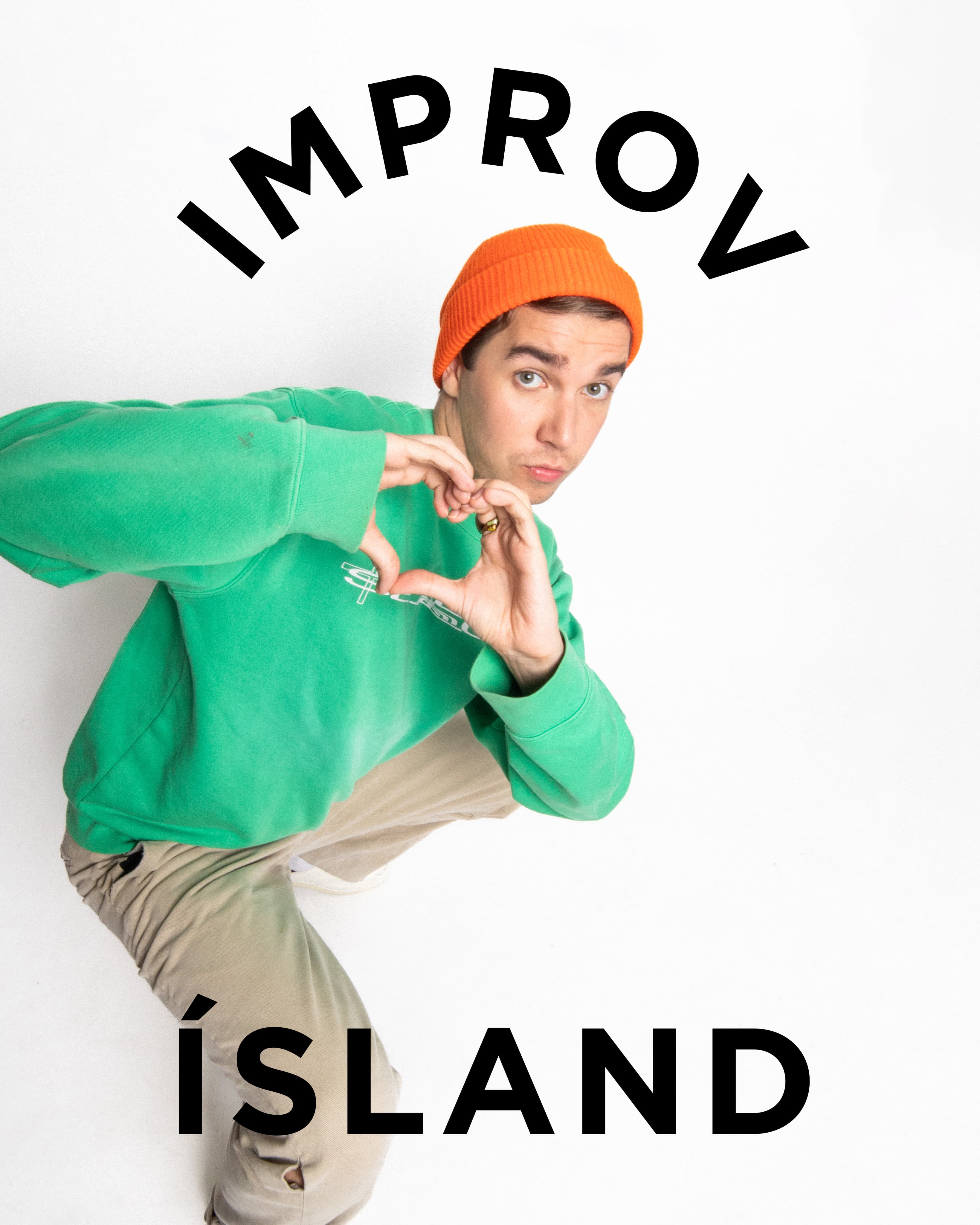 Improv Ísland — brand & promotional material 7