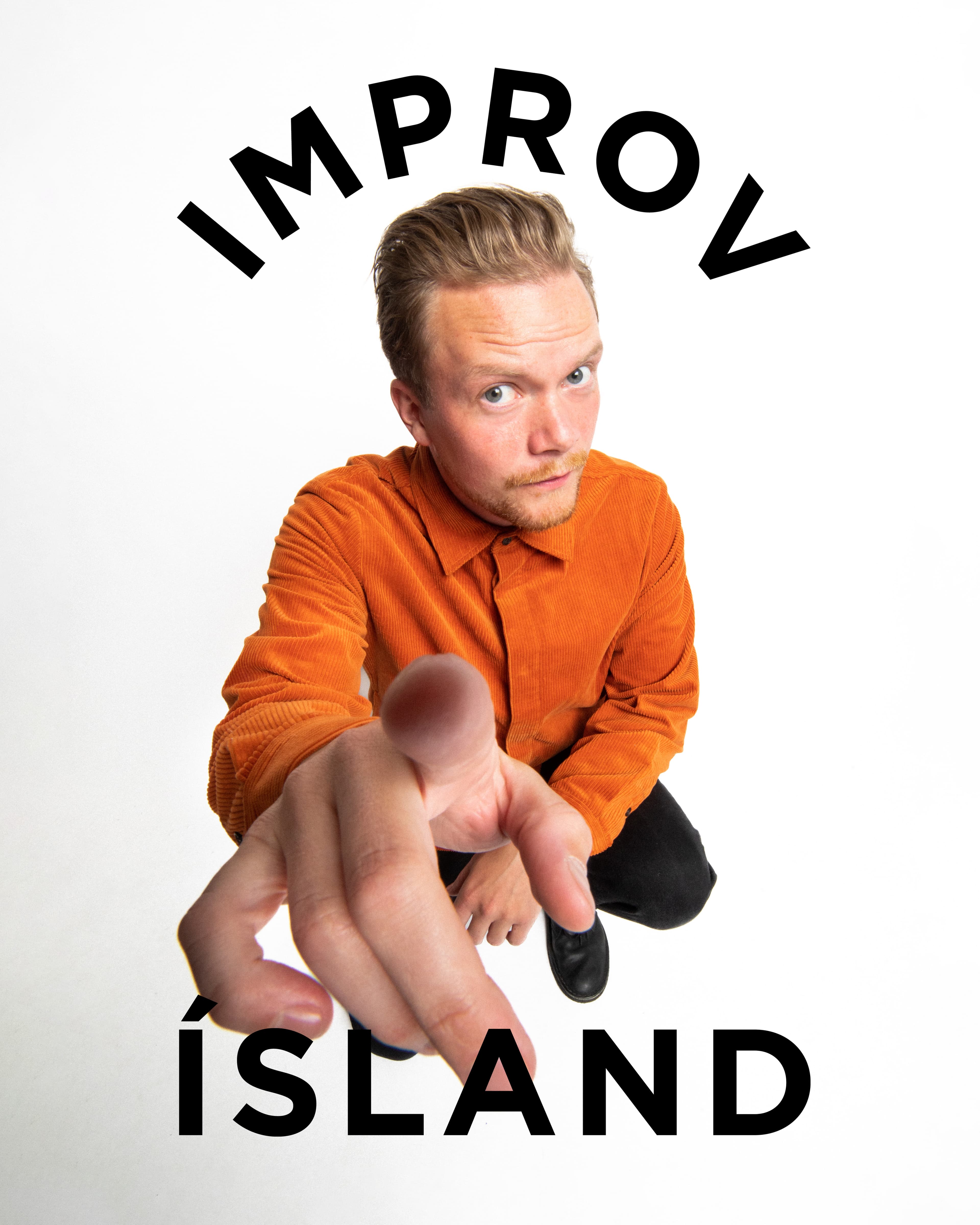Improv Ísland — brand & promotional material 8