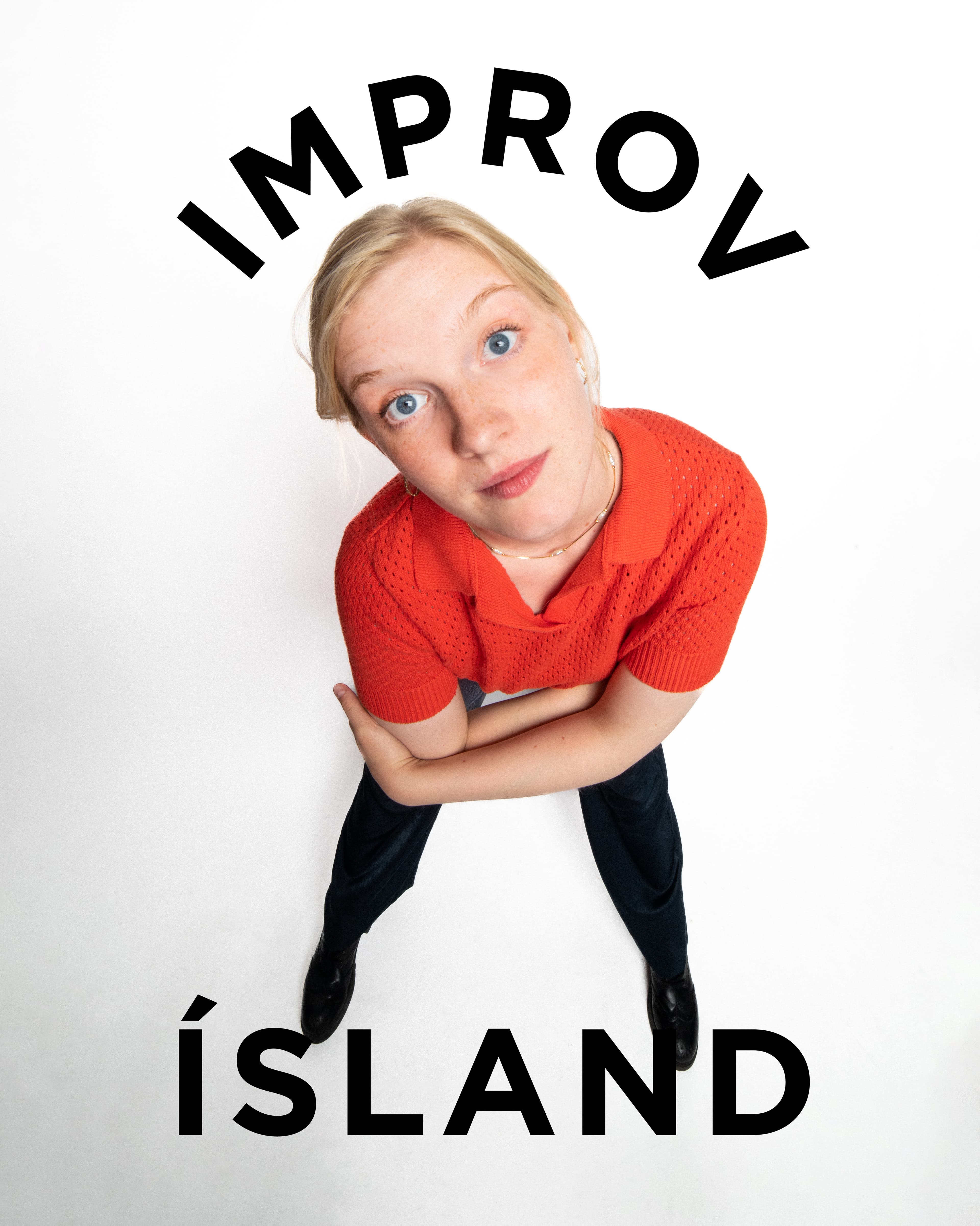 Improv Ísland — brand & promotional material 9